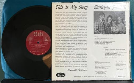SHIRLEYAN JOHNSON THIS IS MY STORY~ORIG BEJAY GOSPEL LP~SHRINK~XIAN~ARKANSAS