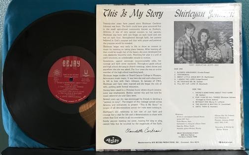SHIRLEYAN JOHNSON THIS IS MY STORY~ORIG BEJAY GOSPEL LP~SHRINK~XIAN~ARKANSAS
