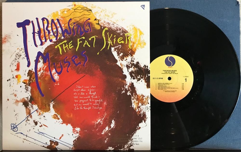 THROWING MUSES THE FAT SKIER~NM 1987 SIRE MINI-LP~STERLING~ALLIED PRESS~INDIE