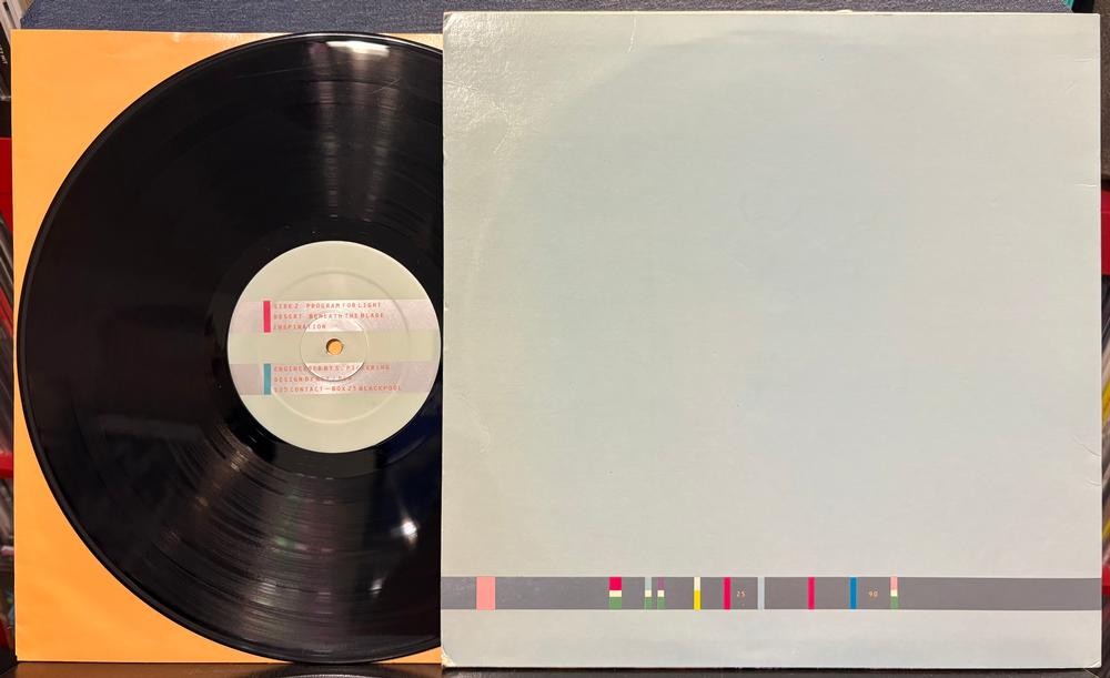 SECTION 25 FROM THE HIP~VG+.ORG 1984 FACTORY US LP w/INNER SLV~ELECTRO~SYNTH-POP