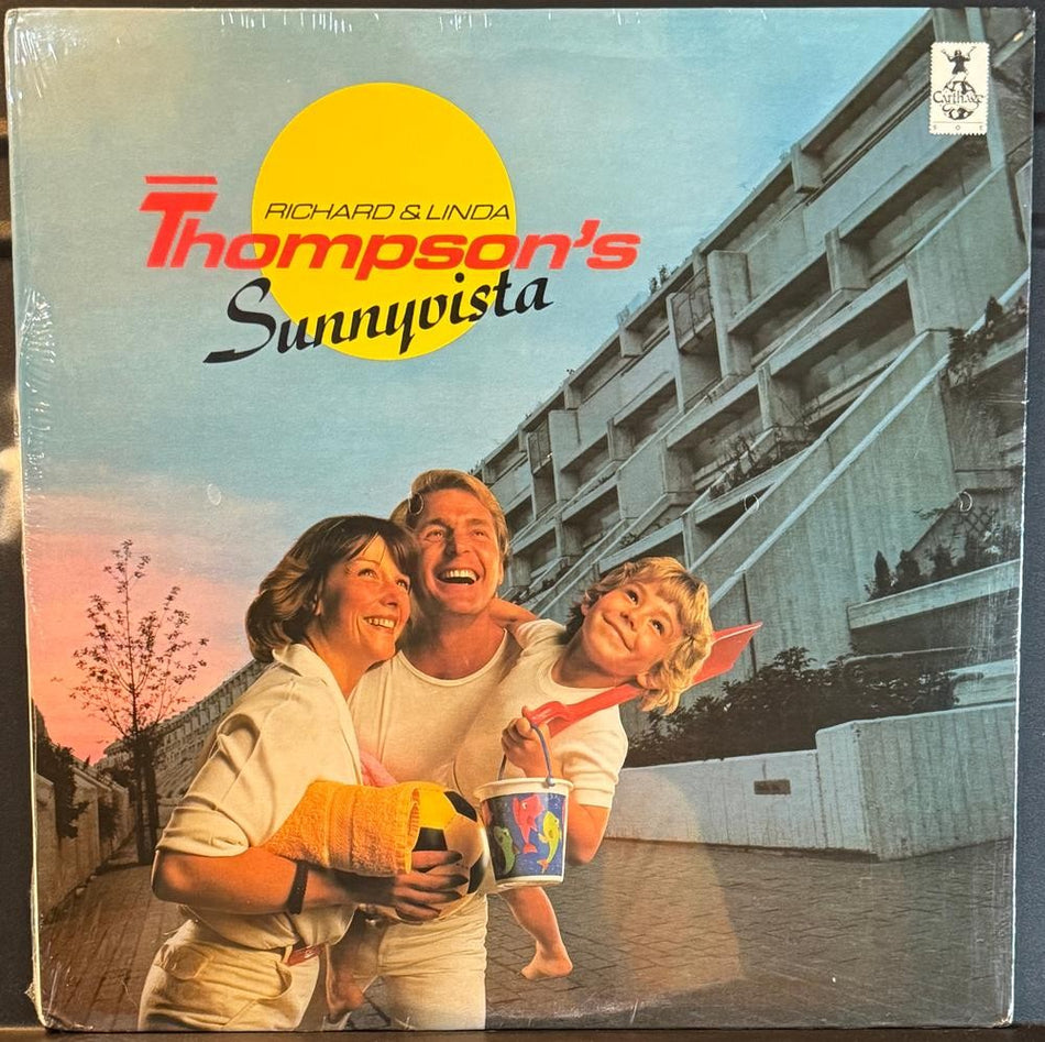 RICHARD + LINDA THOMPSON SUNNYVISTA SEALED ORIG 1983 LP~NICOL PEGG MCGARRIGLE