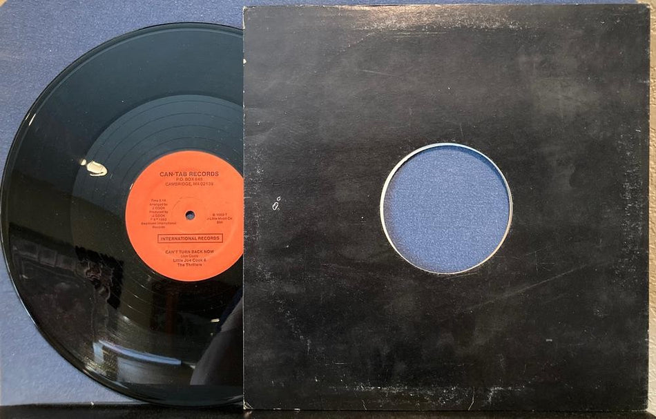 LITTLE JOE COOK & THE THRILLERS~CANT TURN BACK NOW~SUGAR BABY~NM- 1983 SINGLE LP