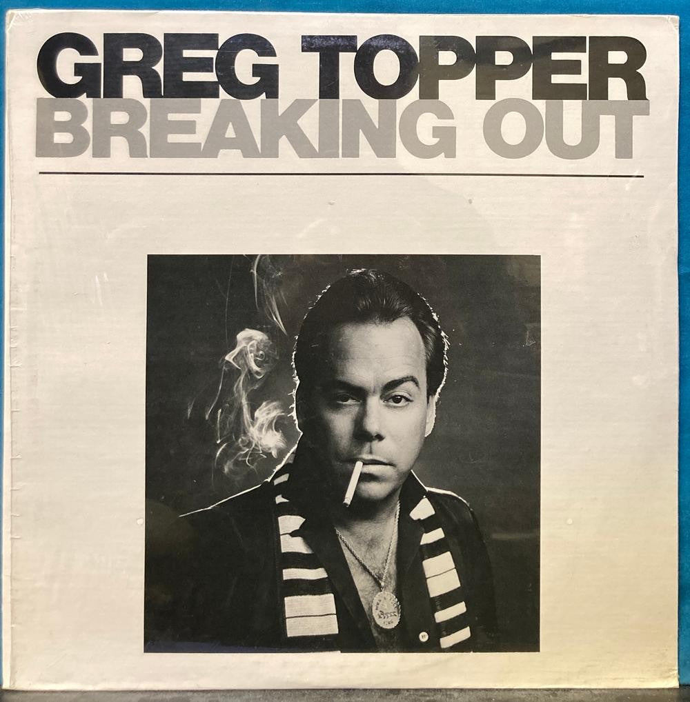 GREG TOPPER BREAKING OUT~SEALED ORIG 1978 PRIVATE LABEL CALI ROCK LP
