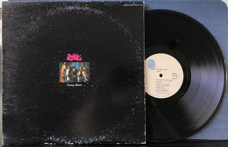 LOVE FALSE START~VG++ 1970 BLUE THUMB WEST COAST LA 1st PRESS LP~GATEFOLD~PSYCH