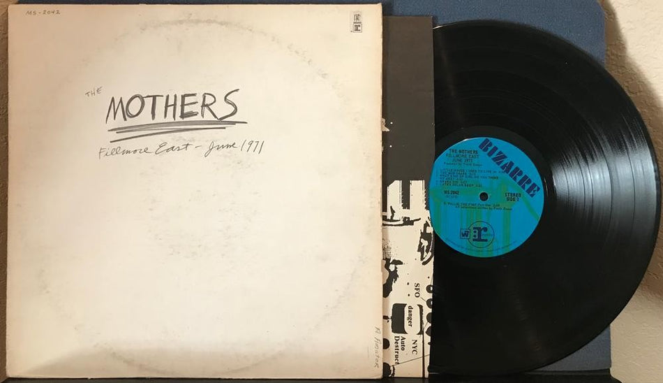 MOTHERS FILLMORE EAST JUNE 1971~BIZARRE LBL 1st PRESS LP~INNER~ACID~PSYCH~ZAPPA