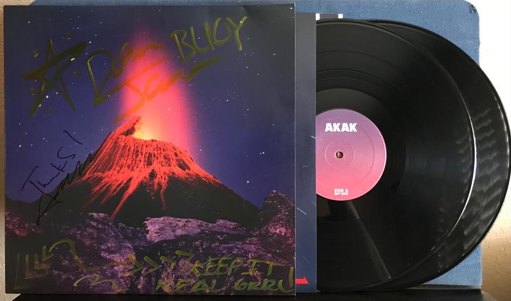 AKRON/FAMILY~S/T II COSMIC BIRTH JOURNEY SHINJU TNT~SIGNED VG++ 2011 2-LP~INNERS