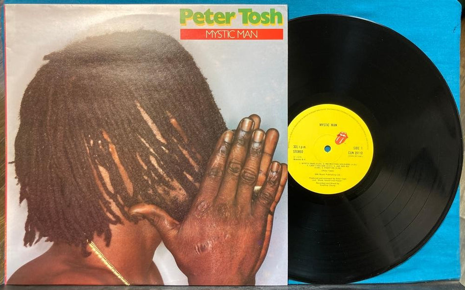 PETER TOSH MYSTIC MAN~NM 1979 ROLLING STONES RECS UK PROMO SAMPLE COPY LP~REGGAE
