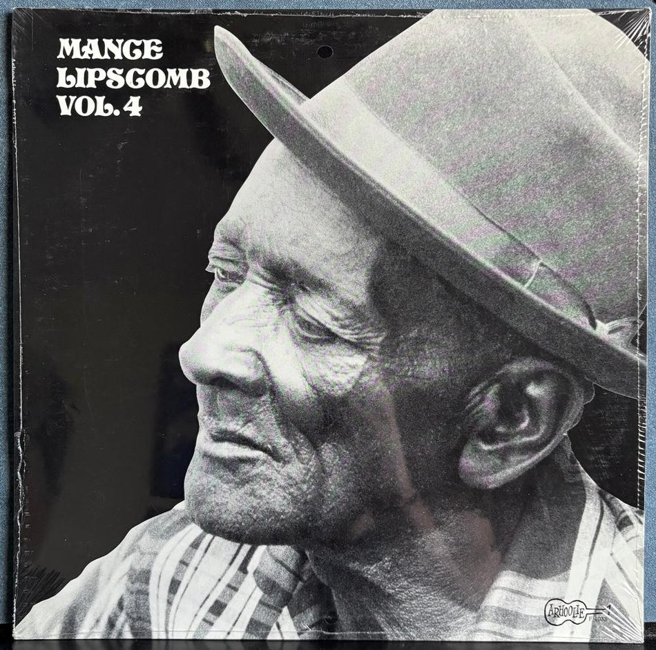 MANCE LIPSCOMB VOL. 4~SEALED 1970's ARHOOLIE RECORDS RE LP~F 1033~TEXAS BLUES