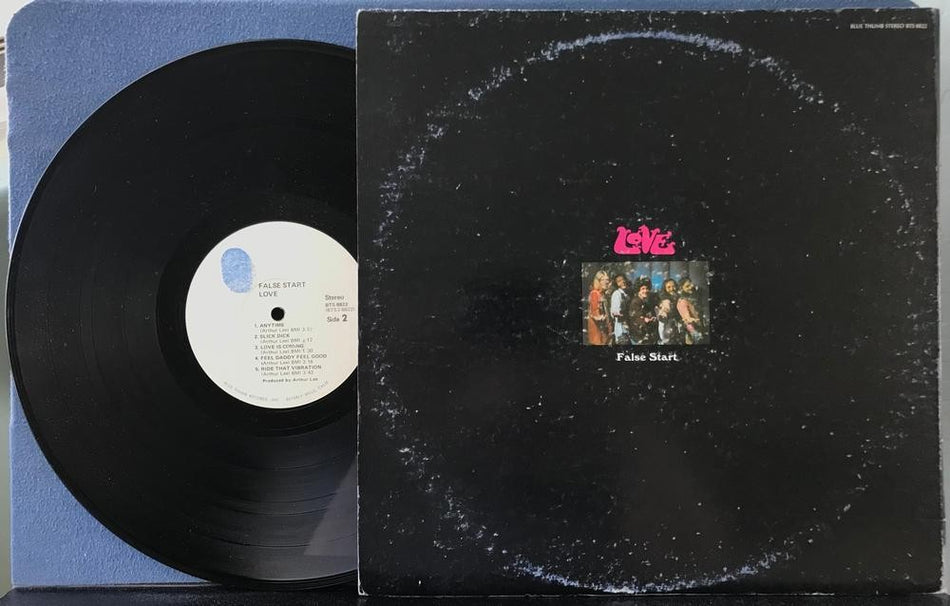 LOVE FALSE START~VG++ 1970 BLUE THUMB WEST COAST LA 1st PRESS LP~GATEFOLD~PSYCH