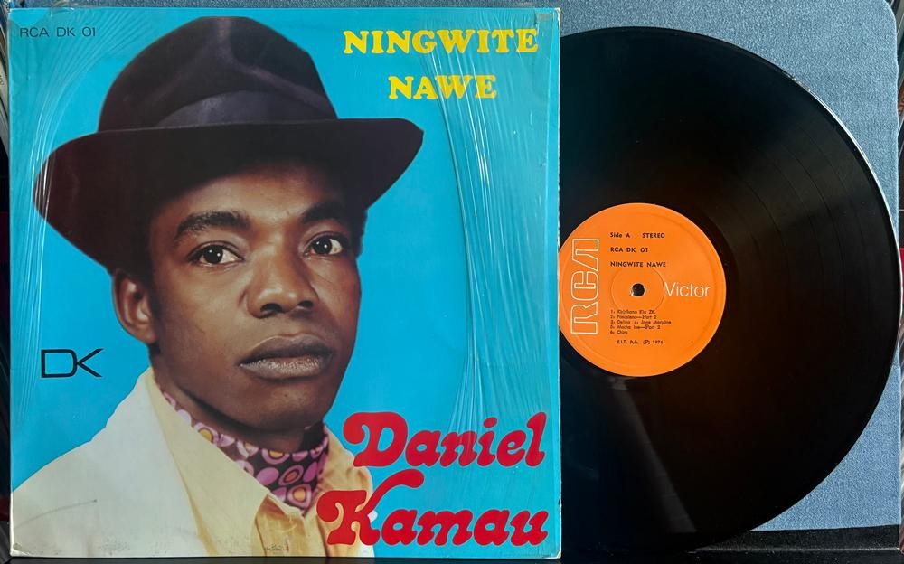DANIEL KAMAU NINGWITE NAWE~VG++ ORIG 1976 RCA VICTOR KENYA LP~AFRICAN~RCA DK 01