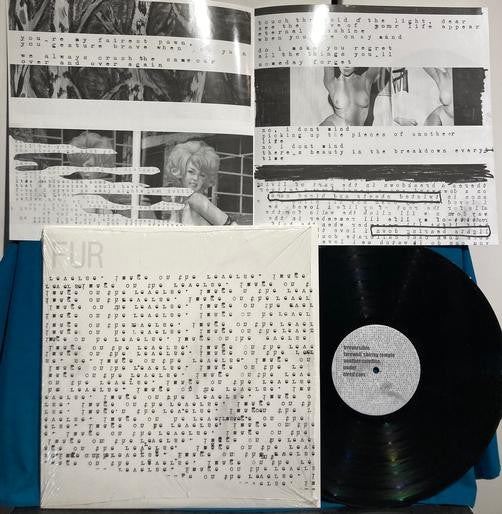 FUR IMAGE ON THE REVERSE~ORIG 2012 PRIVATE LABEL LP~SHRINK~POSTER~GOTH~SHOEGAZE