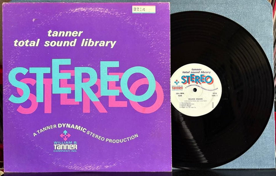 TANNER TOTAL SOUND LIBRARY SELLING IMAGES 3216~INSTRUMENTAL SAMPLER~BREAKS~BEATS