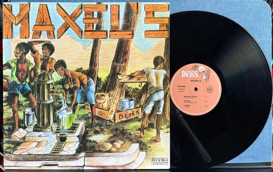 MAXEL'S 1981 SELF-TITLED LP~NM- DISQUES DEBS INTERNATIONAL FRANCE PRESS~BEGUINE