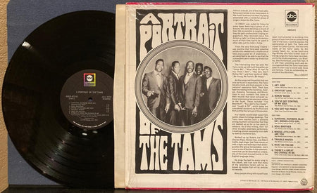 A PORTRAIT OF THE TAMS~NM- ORIG 1969 ABC RECORDS LP w/SHRINK~BELL SOUND~SOUL