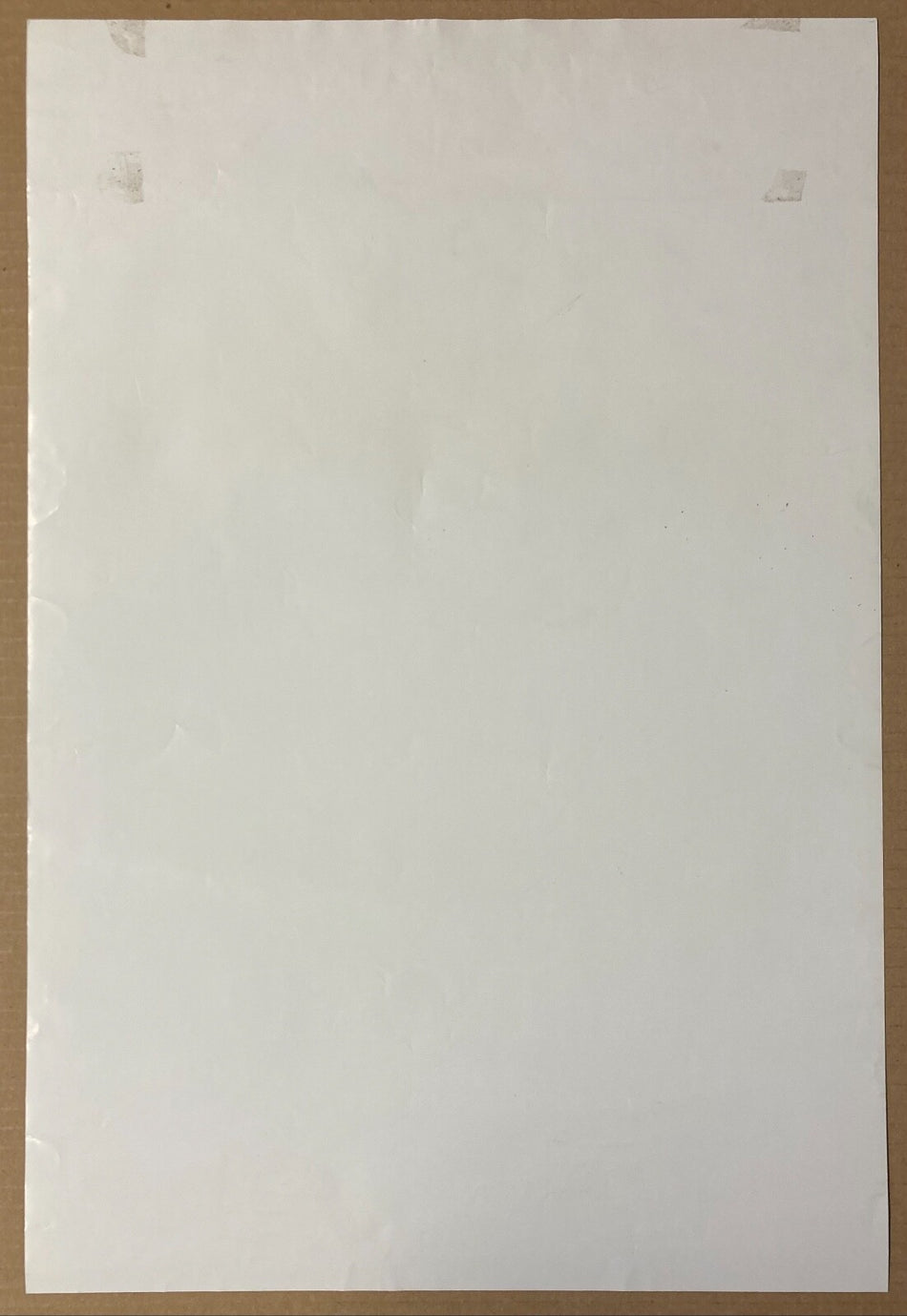 "THE ROAD" MOVIE POSTER SIGNED BY NICK CAVE AND WARREN ELLIS  (13.25"x19.75")