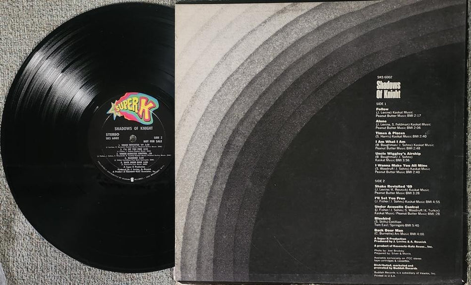 SHADOWS OF KNIGHT (FEATURING FOLLOW/ALONE/SHAKE)~1968 PROMO NFS~GARAGE/PSYCH 