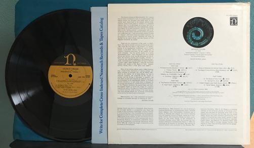 GEORGE CRUMB~DAVID BURGE~MAKROKOSMOS VOLUME I~1~NM- 1974 AUDIOPHILE LP~TAS LIST