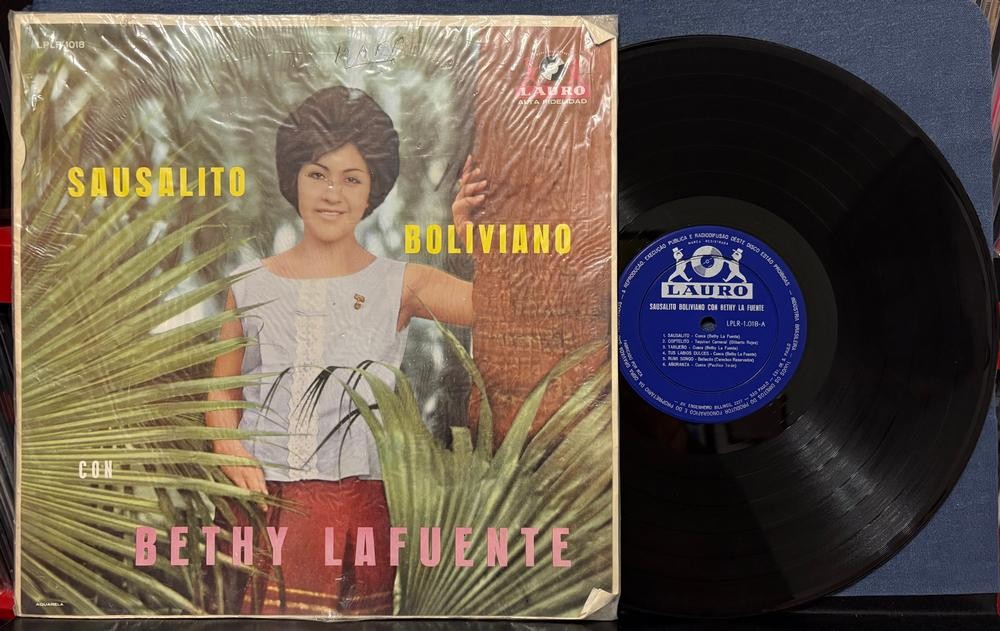 BETHY LAFUENTE SAUSALITO BOLIVIANO~ORIGINAL LAURO RECORDS BOLIVIA LP~ANDEAN FOLK
