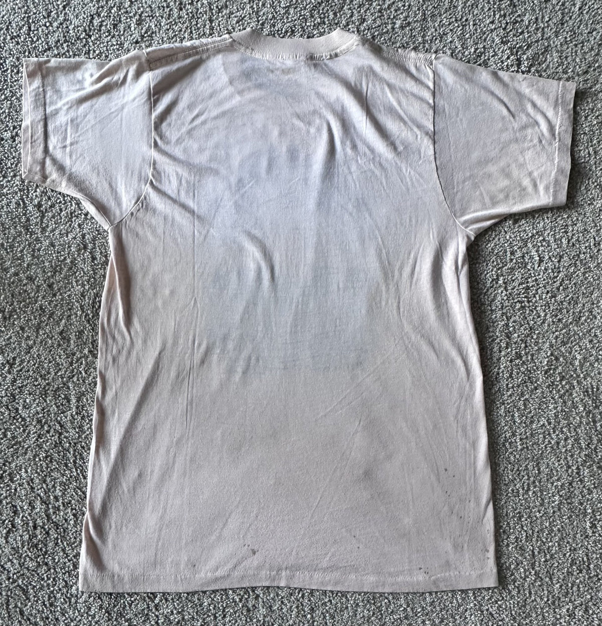 VINTAGE 1970s DAYTONA BEACH MUSIC FESTIVAL~SINGLE STITCH~SMALL~PINK/SALMON~RARE