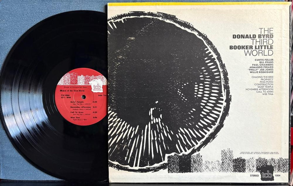 DONALD BYRD AND LITTLE BOOKER THE THIRD WORLD~1970's TCB RECORDS REISSUE LP~JAZZ