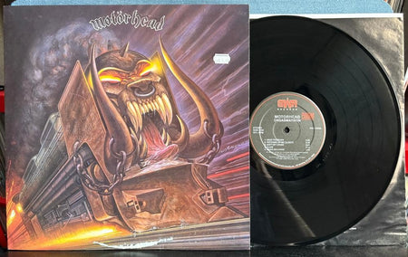 MOTORHEAD ORGASMATRON~ORIG 1986 GWR 1st PRESS LP w/INNER SLEEVE~LEMMY KILMISTER