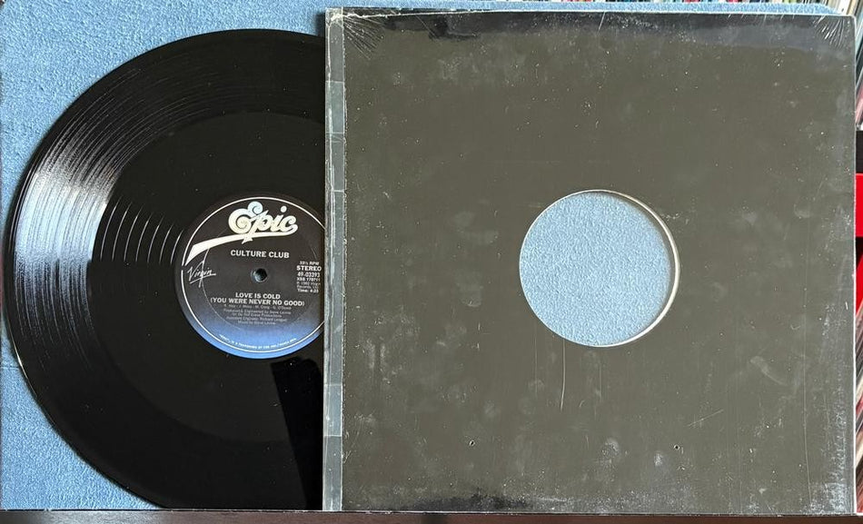 CULTURE CLUB DO YOU REALLY WANT TO HURT ME~NM 1982 EPIC 12-INCH SINGLE~NEW WAVE