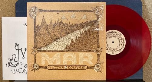 ULTRA DOLPHINS MAR~NM LMTD EDITION /200 RED/YELLOW MIX VINYL LP~BOOK~SHRINK~PUNK