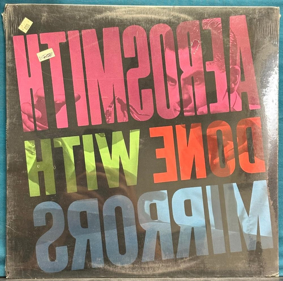 AEROSMITH DONE WITH MIRRORS~SEALED ORG 1985 LP~MASTERDISK~STEVEN TYLER~JOE PERRY