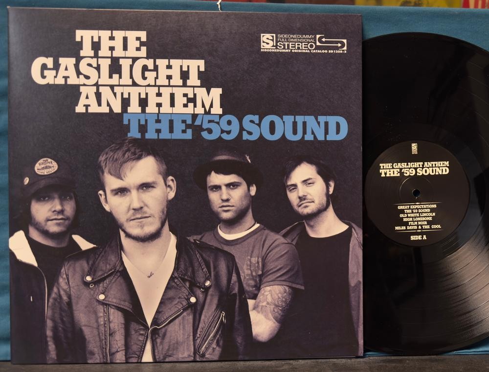 THE GASLIGHT ANTHEM~THE '59 SOUND~ORIG 2008 LP~NM~ALT-ROCK~PUNK~EMO