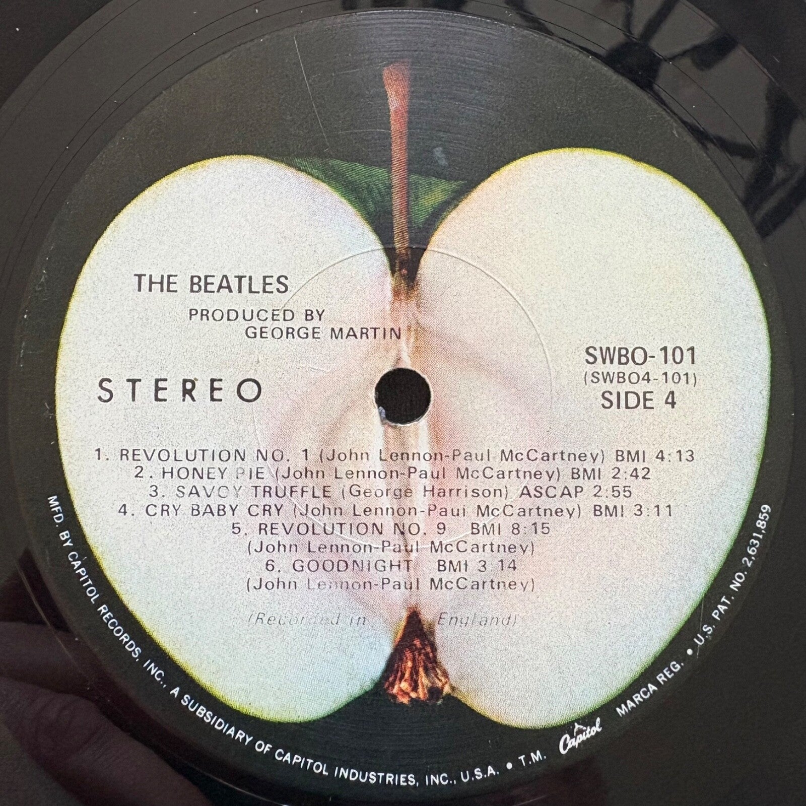 BEATLES WHITE ALBUM~RARE 1968 LP~7 LABEL ERRORS!!~NUMBERED COVER~POSTER~PICTURES