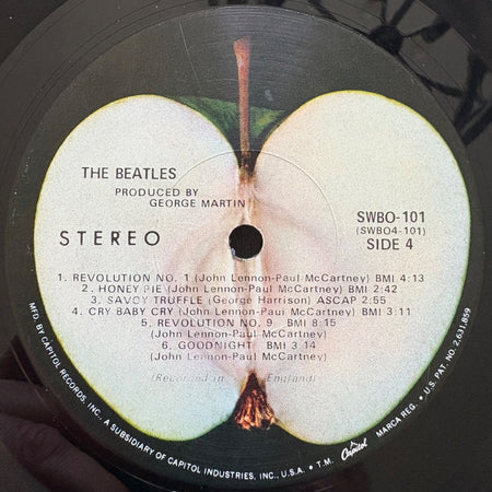 BEATLES WHITE ALBUM~RARE 1968 LP~7 LABEL ERRORS!!~NUMBERED COVER~POSTER~PICTURES