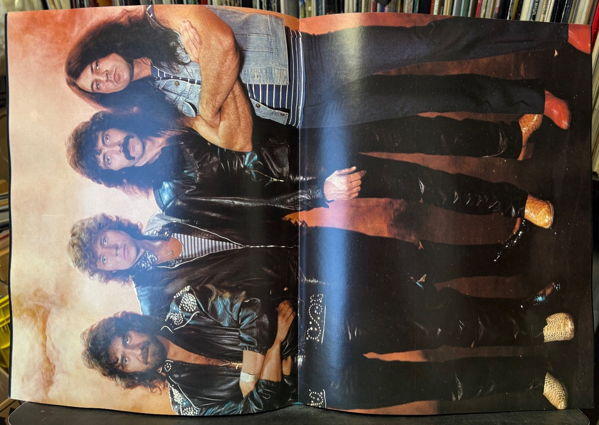 BLACK SABBATH BORN AGAIN WORLD TOUR PROGRAM BOOK 1983-84~IAN GILLAN~IOMMI~BUTLER