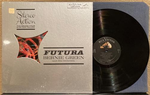 BERNIE GREEN & ORCHESTRA FUTURA~VG++ 1961 RCA 1st PRESS LP~DIE-CUT COVER~SHRINK