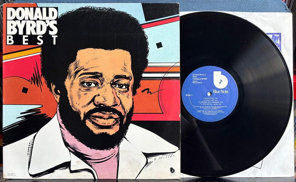 DONALD BYRD'S BEST~ORIG 1976 BLUE NOTE COMPILATION LP~JAZZ-FUNK~HARD BOP~SAMPLES