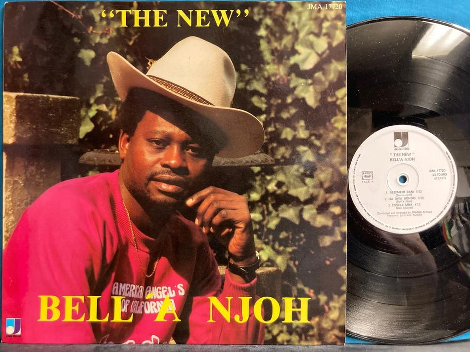 THE NEW 'A NJOH BELL~NM 1986 CONGO RUMBA SOUKOUS BOOGIE LP~JENGOU RECORDS