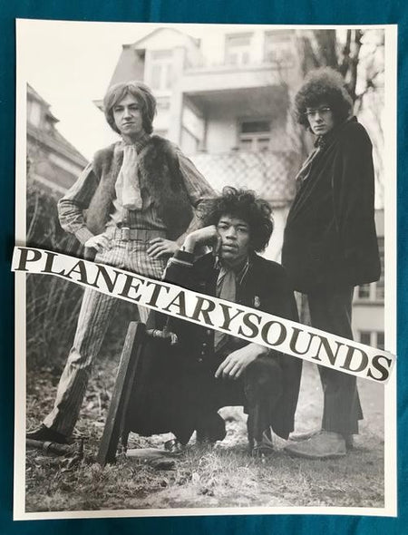 JIMI HENDRIX EXPERIENCE BLACK AND WHITE PORTRAIT~8.5x11 REPRO~PSYCHEDELIC ACID R