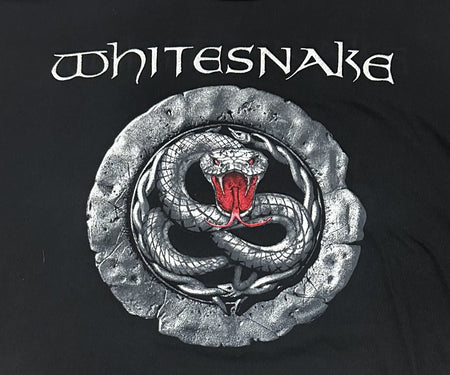 WHITESNAKE T-SHIRT~2013 NORTH AMERICA TOUR~YEAR OF THE SNAKE~ORIGINAL~XL~BLACK