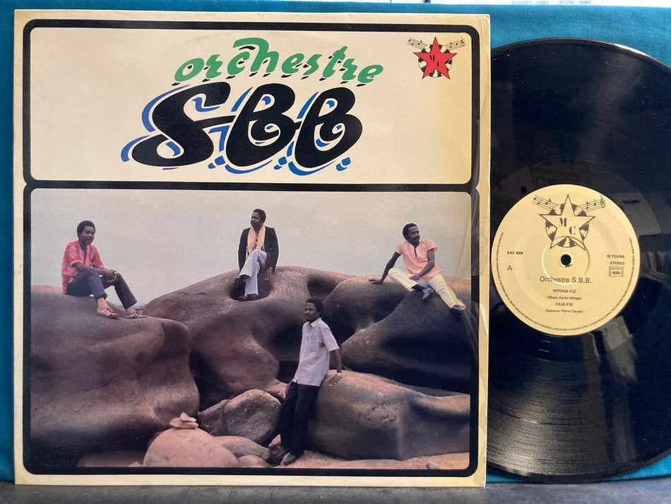 ORCHESTRE SBB~SUPER BABOTO~NM 1980s CONGO SOUKOUS RUMBA BOOGIE LP~FRANCE