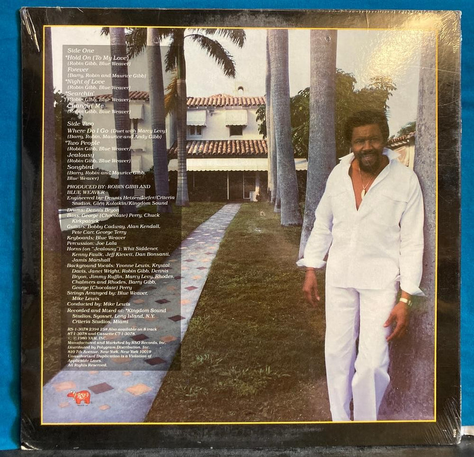 JIMMY RUFFIN SUNRISE~SEALED ORIG 1980 LP~HYPE STICKER~SOUL~FUNK~HOLD ON~BEE GEES