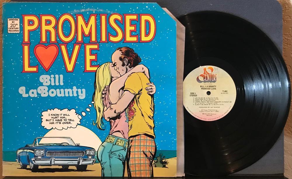 BILL LABOUNTY PROMISED LOVE~ORIG 1975 20th CENTURY RECORDS LP~SOFT ROCK~BALLAD