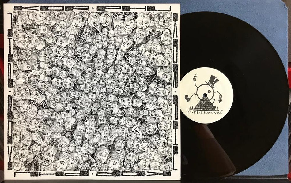 KOR-PHU NM- 1984 SELF-TITLED LP~ROY RECORDS ROY-001~QUIEX~NEW WAVE~PUNK~PSYCH