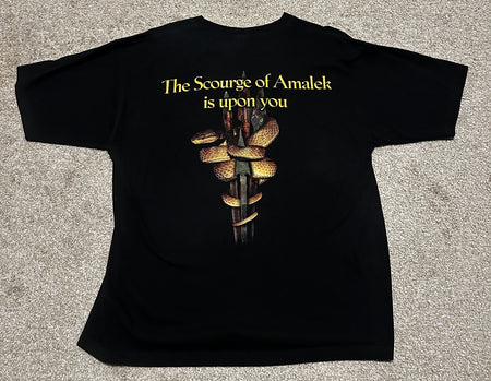 NILE BAND T-SHIRT~BLACK SEEDS OF VENGEANCE~ORIGINAL~XL~BLACK~EXC COND~CYGNUS