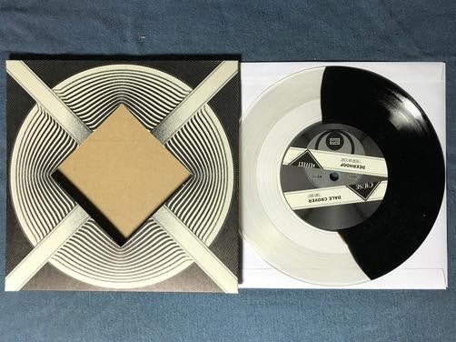 DALE CROVER/DEERHOOF~TINY DIRT/I HEAR AN ECHO~NM- LMTD 2017 CLEAR/BLACK 7" 45RPM