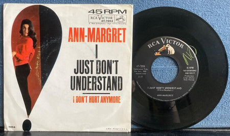 ANN MARGRET~I JUST DON'T UNDERSTAND~VG++ 1961 RCA ROCKAWAY 7" 45 PICTURE SLV