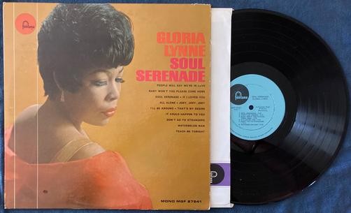 GLORIA LYNNE SOUL SERENADE~1965 FONTANA DEEP GROOVE 1st PRESS LP~MONO~LBL INNER