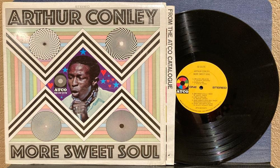 ARTHUR CONLEY MORE SOUL~NM- 1968 ATCO 1st PRESS LP~SHRINK~LBL INNER SLEEVE~SOUL