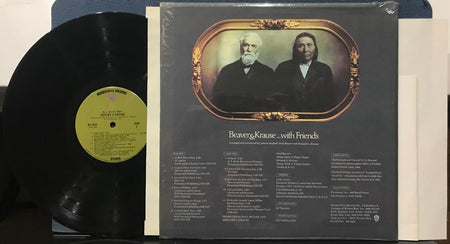 BEAVER AND KRAUSE ALL GOOD MEN~1972 WARNER BROS 1st PRESS LP w/SHRINK~INSERTS