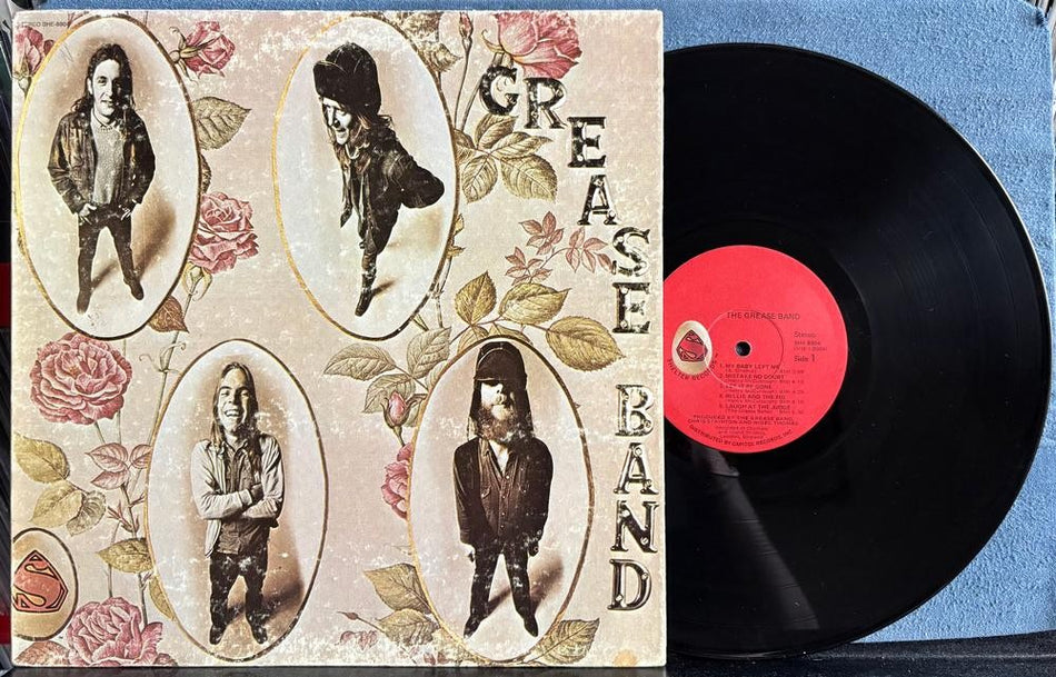 THE GREASE BAND 1971 SELF-TITLED DEBUT LP~SHELTER RECORDS GATEFOLD FIRST PRESS