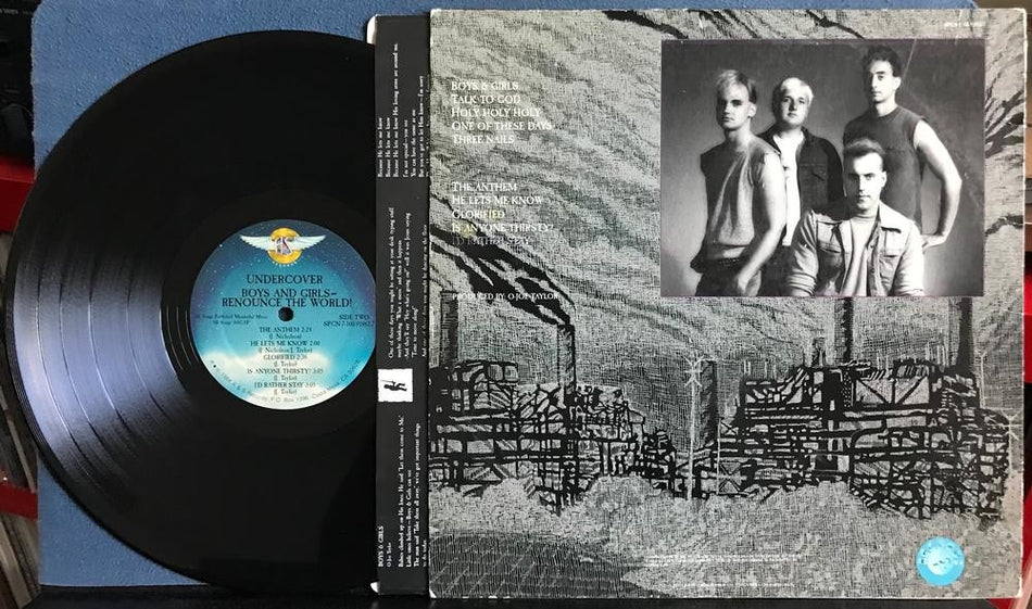 UNDERCOVER~BOYS AND GIRLS~RENOUNCE THE WORLD!~1984 A+S 1st PRESS~INNER~POWER POP
