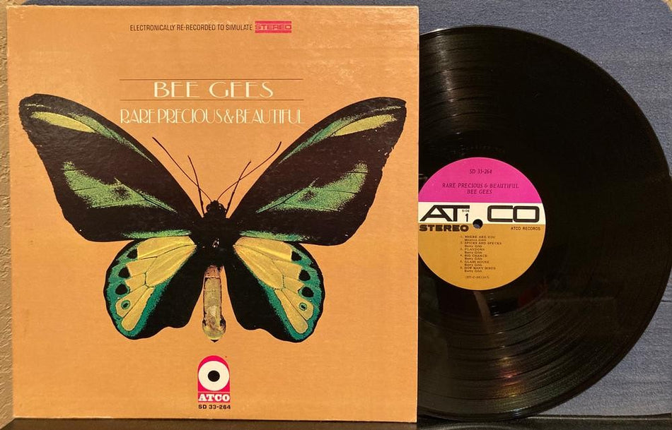 BEE GEES RARE PRECIOUS AND BEAUTIFUL~SVG+ 1968 POLYDOR COMPILATION LP~POP~VOCAL